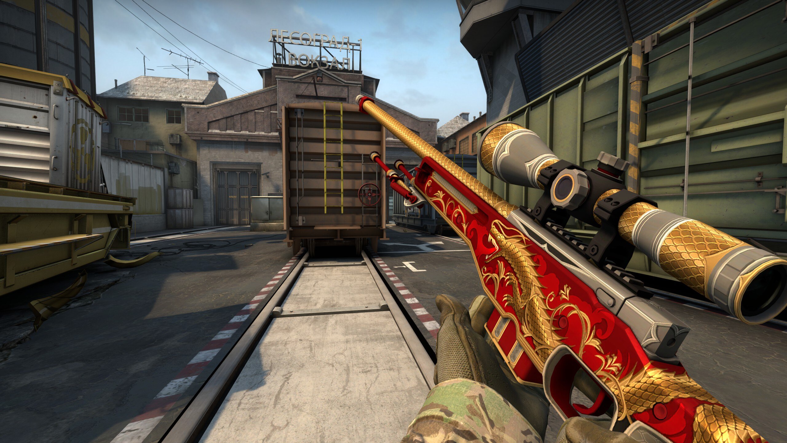 csgo皮肤鉴赏m4a1金蛇缠绕