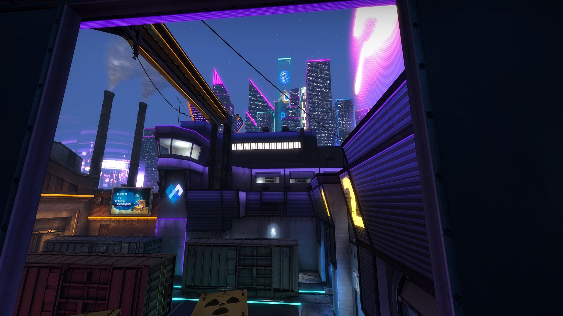 创意工坊推荐有着浓浓赛博朋克风的2077系列地图