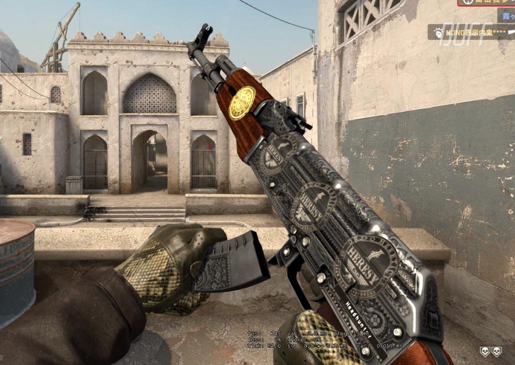 csgo皮肤鉴赏ak47卡特尔