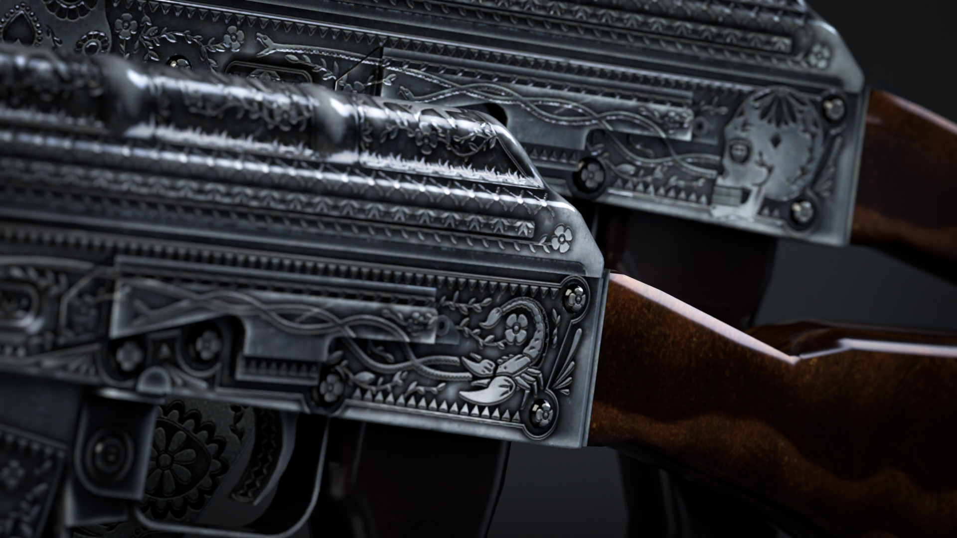 csgo皮肤鉴赏:ak47 | 卡特尔