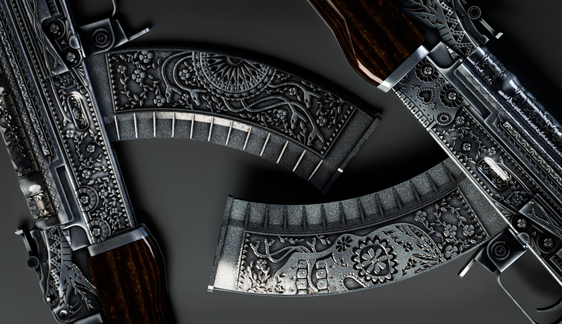 csgo皮肤鉴赏:ak47 | 卡特尔