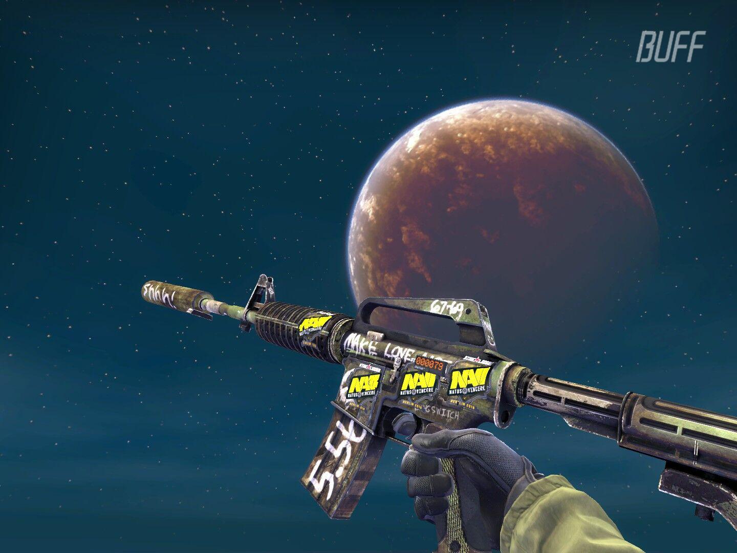 csgo皮肤鉴赏m4a1闪回