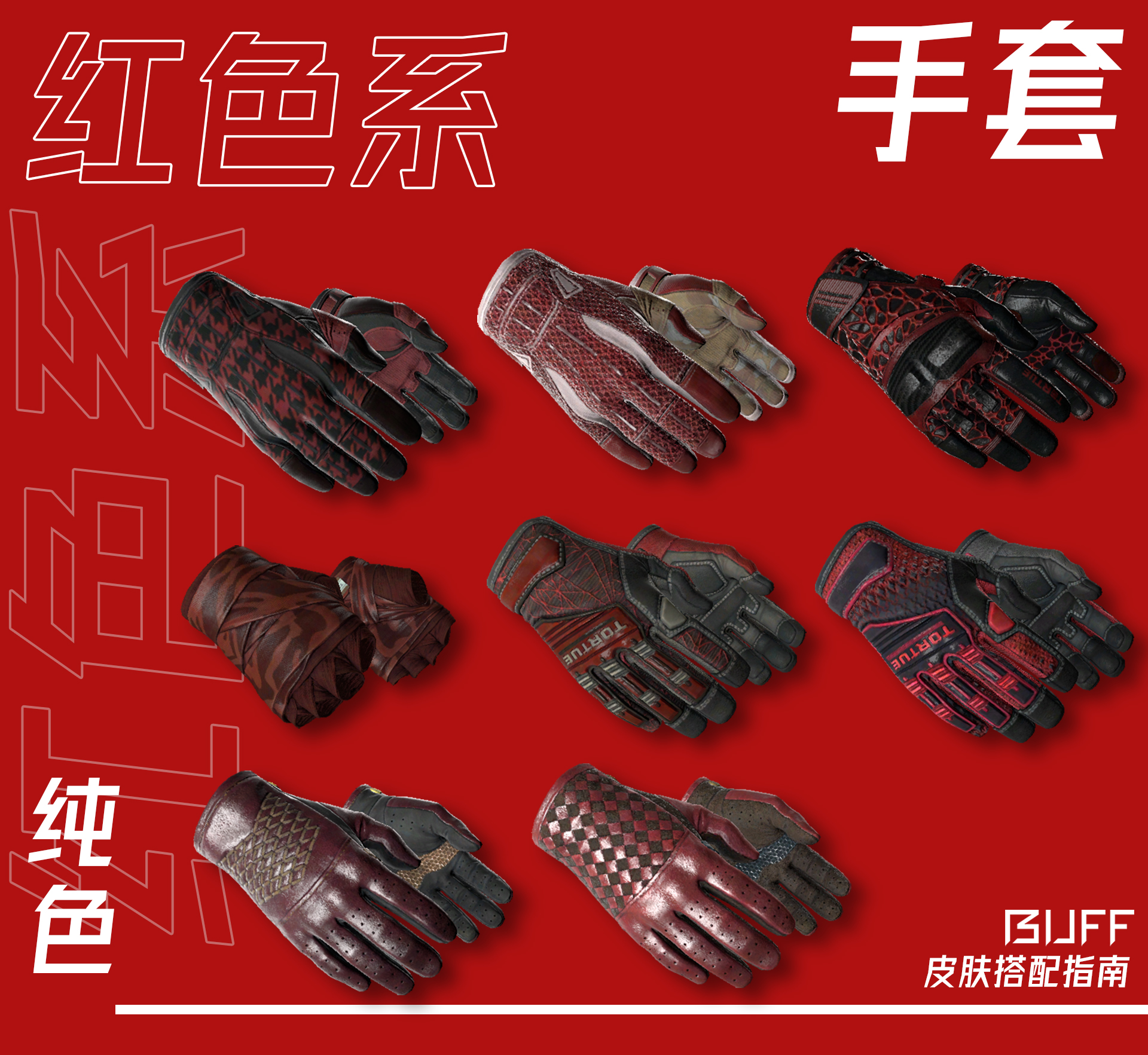 csgo皮肤搭配指南:红红火火