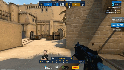 IEM冬季赛 A组决赛：G2 2-1险胜Vitality 