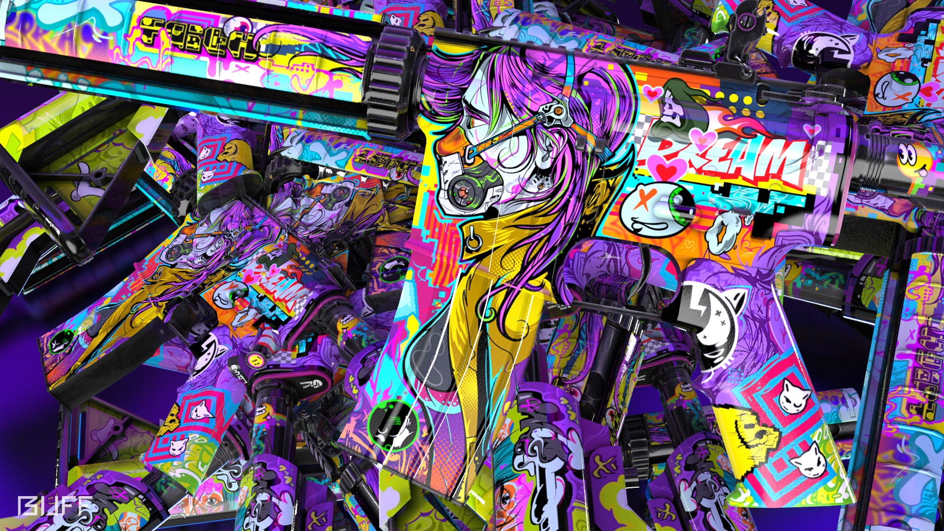 圣诞快乐csgo皮肤壁纸分享1