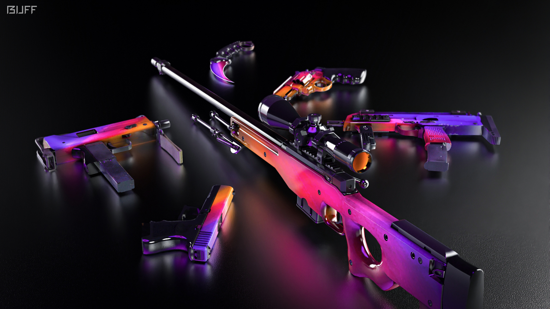 圣诞快乐csgo皮肤壁纸分享1