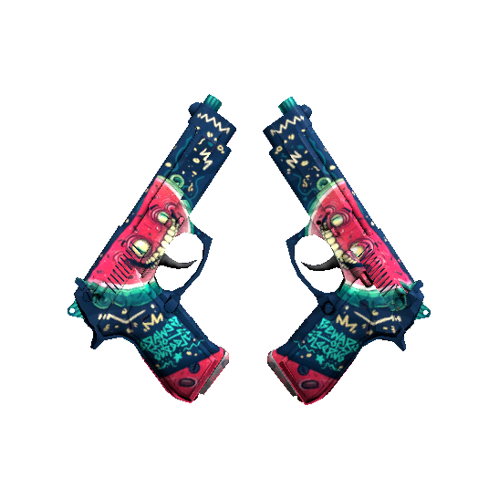 双持贝瑞塔（StatTrak™） | 瓜瓜 