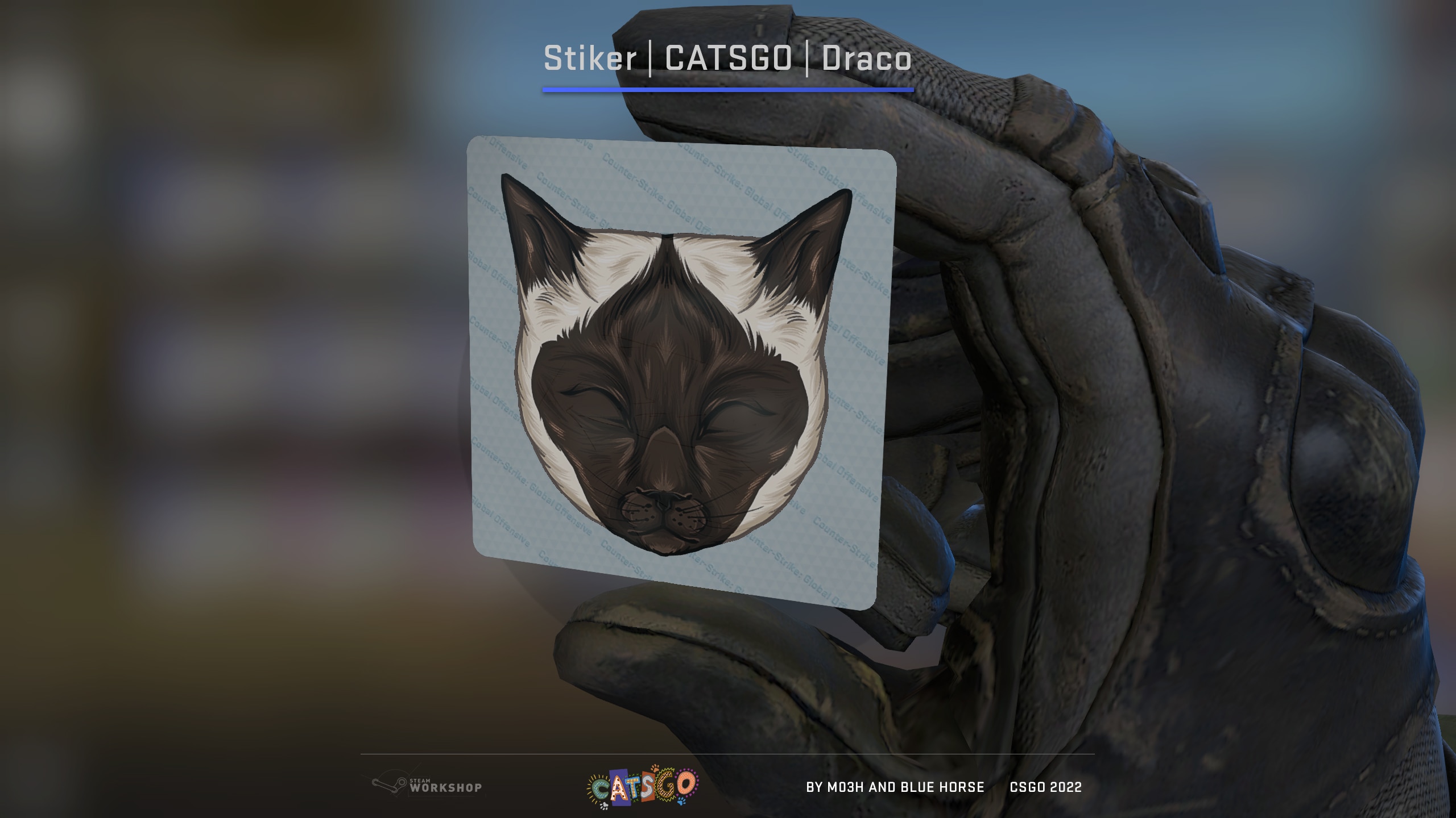 创意工坊印花分享猫猫go系列