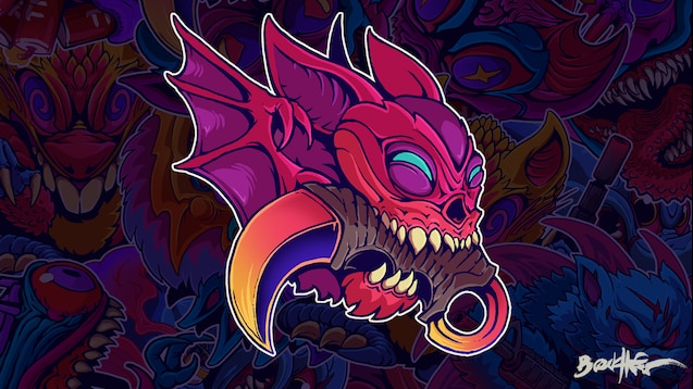 csgo十周年印花优秀参赛作品分享2