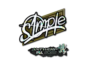 s1mple (Glitter) | Antwerp 2022