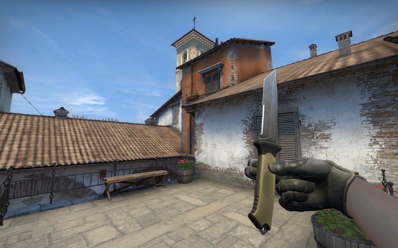 在握刀手处用手指转刀指令:give weapon_knife_ursus;ent_fire weapon