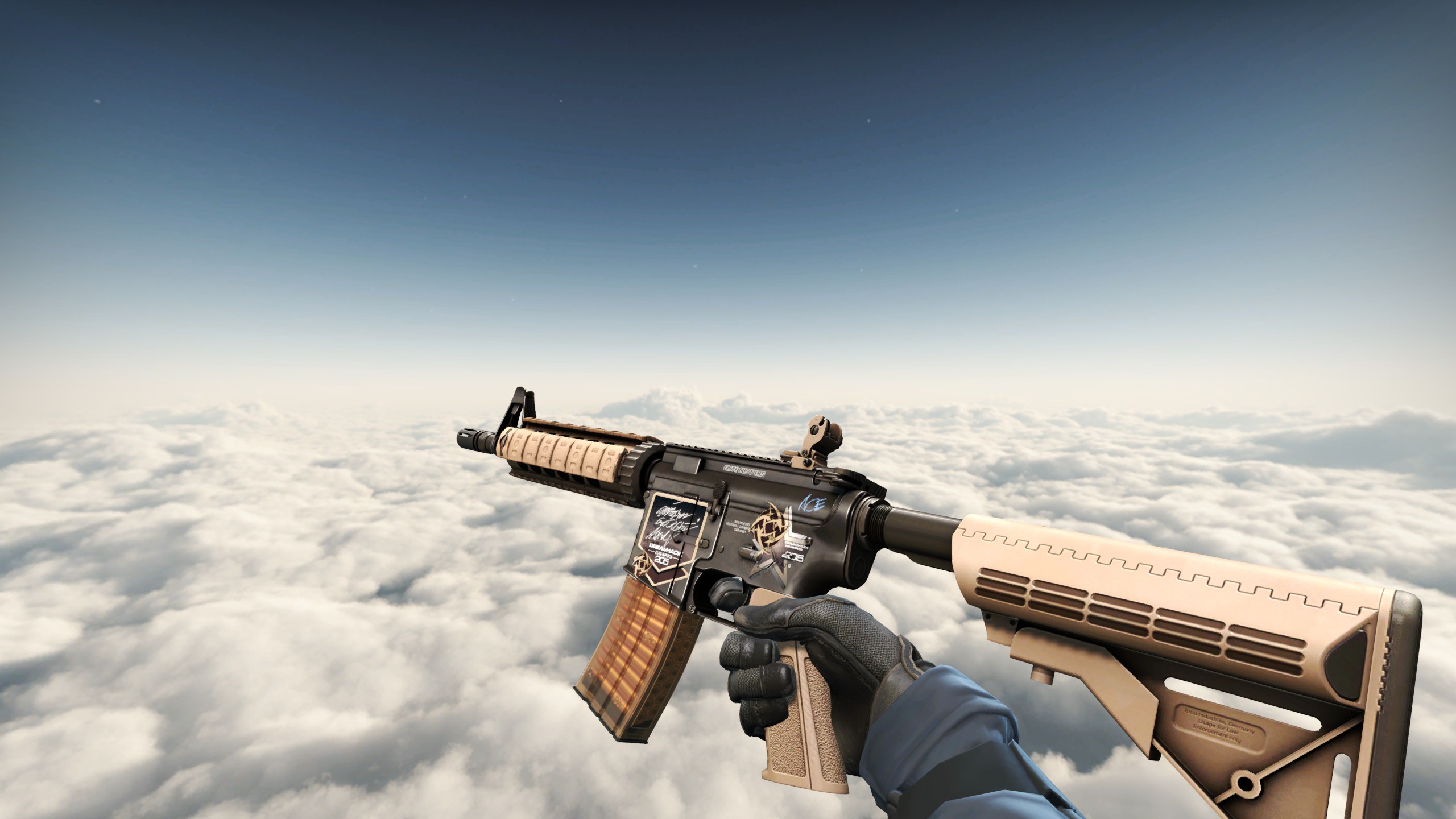 csgo冷门皮肤介绍m4a4沙漠精英