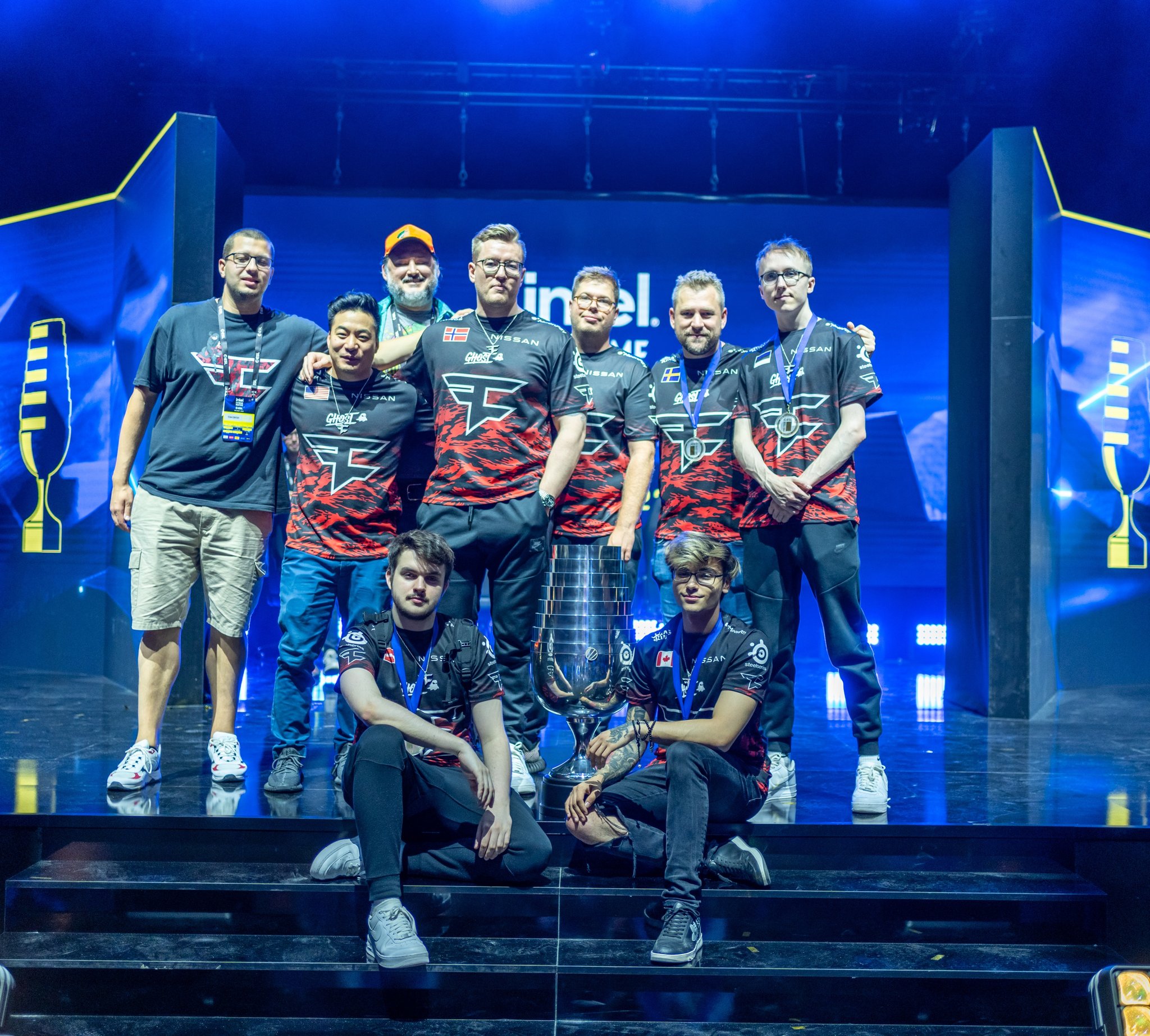 faze科隆合照晒出大伙觉得好看不5.