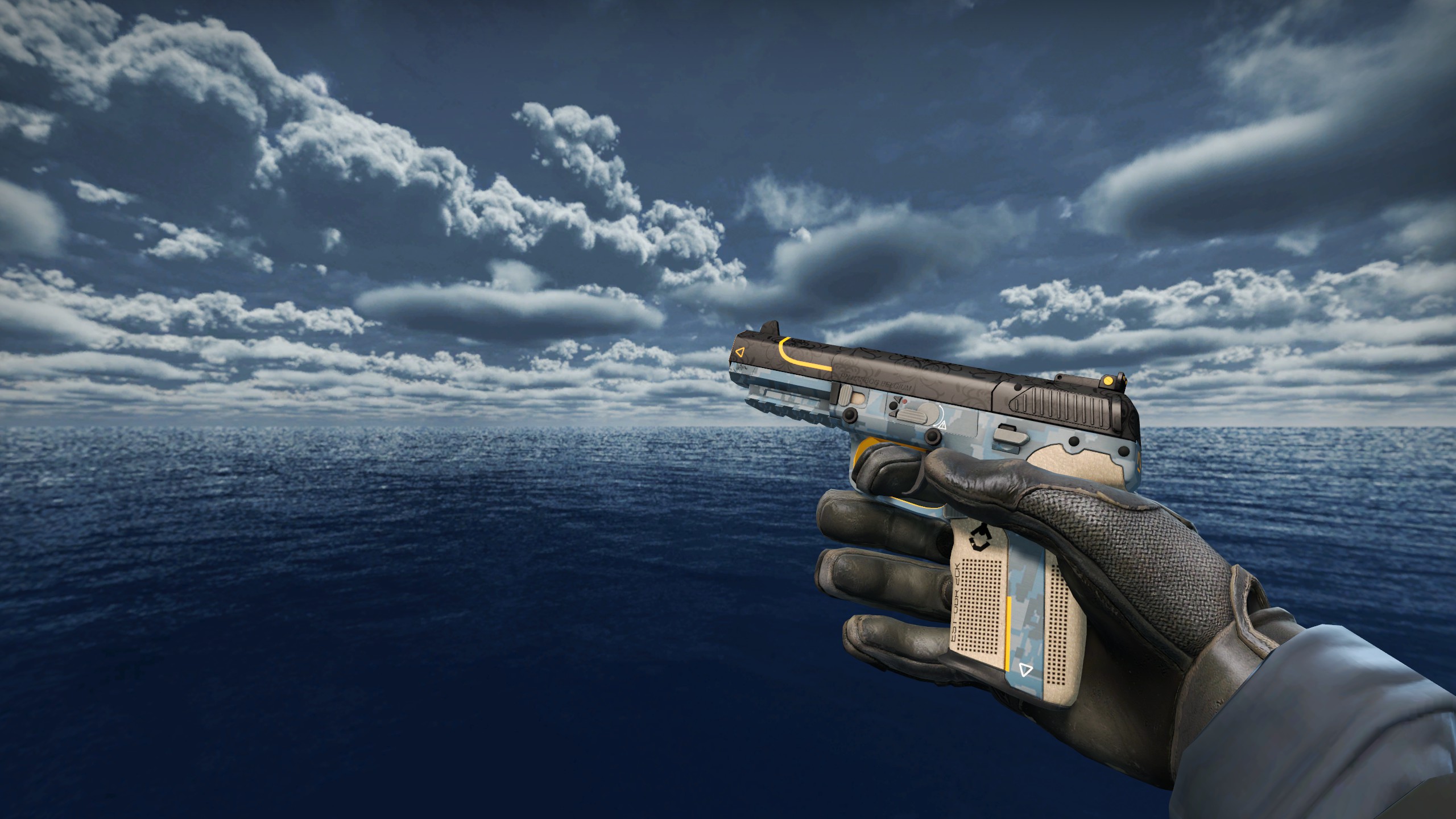 csgo冷门皮肤介绍两支fn-57皮肤 | csgo开箱