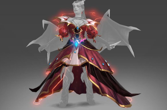亲笔签名 血羽霓裳_DOTA2饰品交易_网易BUFF