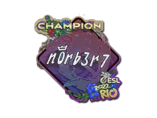 n0rb3r7 (Glitter, Champion) | Rio 2022