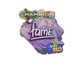 fame (Champion) | Rio 2022